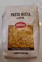 Mängden socker i Pasta mista