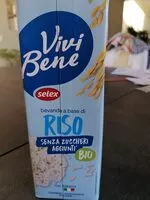 Mängden socker i Bevanda a base di riso