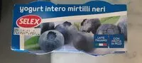 Mängden socker i Yogurt intero mirtilli neri
