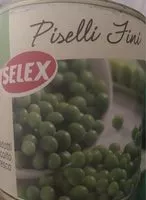 Mängden socker i Piselli fini