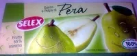 Mängden socker i Succo e polpa di pera SELEX