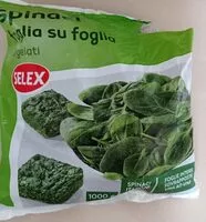 Mängden socker i Spinaci foglia su foglia surgelati