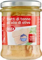 Mängden socker i Filetti di tonno all'olio di oliva