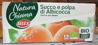 Mängden socker i Natura Chiama Selex succo e polpa di albicocca