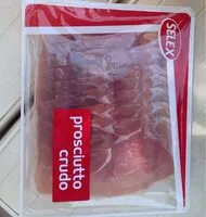 Mängden socker i Prosciutto crudo