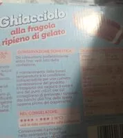 Mängden socker i Fior di fragola