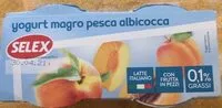 Mängden socker i Yogurt magro pesca albicocca