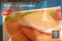 Mängden socker i Filetti di Platessa panati surgelati