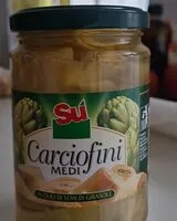 Mängden socker i Carciofini