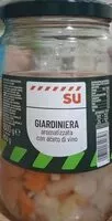 Mängden socker i Giardiniera