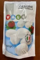 Mängden socker i Ciliegine di mozzarella