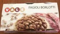Mängden socker i Fagioli borlotti