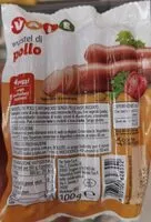 Mängden socker i Wustel di pollo