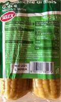 Mängden socker i Pannocchie di mais dolce