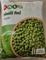 Mängden socker i Piselli fini