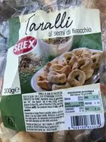Mängden socker i Taralli ai semi di finicchio