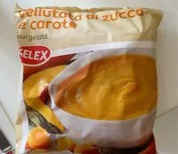 Mängden socker i Vellutata di zucca e carote