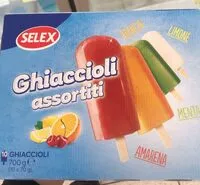 Mängden socker i Ghiaccioli