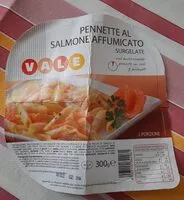 Mängden socker i Pennette al salmone affumicato