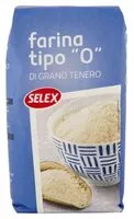 Mängden socker i Farina tipo 0