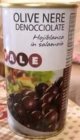 Mängden socker i Olive nere denocciolate