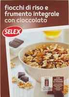 Mängden socker i Fiocchi di riso e frumento integrale con riccioli