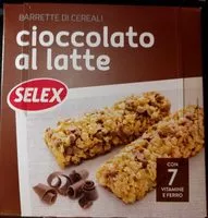 Mängden socker i Barrette Cioccolato al latte