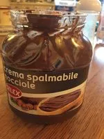 Mängden socker i Crema spalmabile nocciole