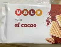 Mängden socker i Wafer al cacao