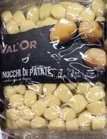 Mängden socker i Gnocchi di patate