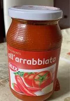 Mängden socker i Sugo pronto all’artabbiata