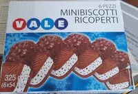 Mängden socker i Minibiscotti ricoperti