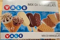 Mängden socker i Mix di mini gelati