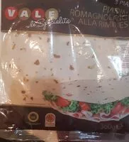 Mängden socker i Piadina