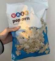 Mängden socker i Pop corn