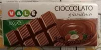 Mängden socker i Cioccolato gianduia