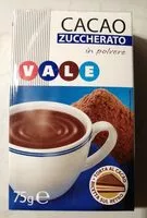 Mängden socker i Cacao