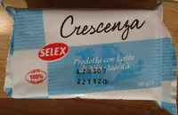 Mängden socker i Crescenza