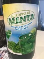 Mängden socker i Sciroppo di menta