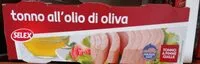 Mängden socker i Tonno all'olio d'oliva
