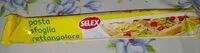 Mängden socker i Pasta sfoglia rettangolare