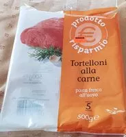 Mängden socker i Tortelloni alla carne