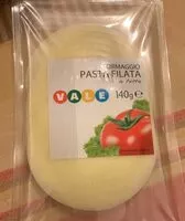 Mängden socker i Formaggio Pasta Filata a fette