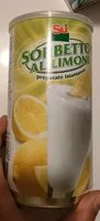 Mängden socker i Sorbetto al limone preparato