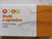 Mängden socker i Filetti di sgombro