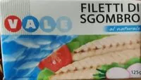 Mängden socker i Filetti di sgombro