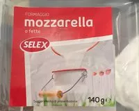 Mängden socker i Mozzarella formaggio