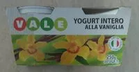 Mängden socker i Yogurt intero alla vaniglia