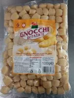 Mängden socker i Gnocchi di patate su