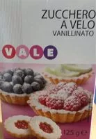 Mängden socker i Zucchero a velo vanillinato